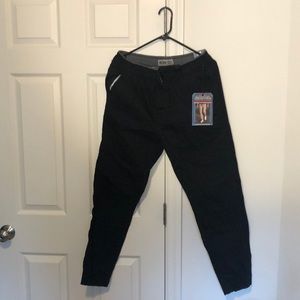Black joggers